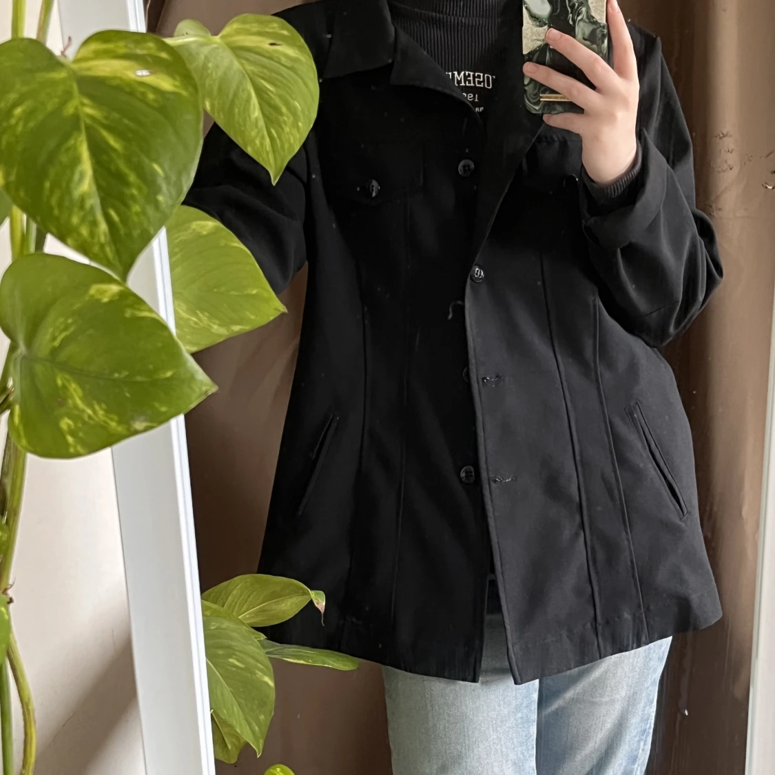 Vintage kappa med knappar   - 91