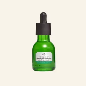 Nästan helt full (ca 90% kvar) Drops of youth serum, som jag endast testat någon gång. 💗 det är ett återfuktande och skyddande serum som ger huden ett fint lyster⚡️nypris är 375kr men jag säljer för 100kr (säljer även en oöppnad förpackning)