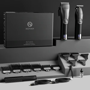 Novah hårtrimmer kit - Säljer ett hårtrimmer kit. Allt på bilden ingår. Vid fler frågor så är det bara att skriva