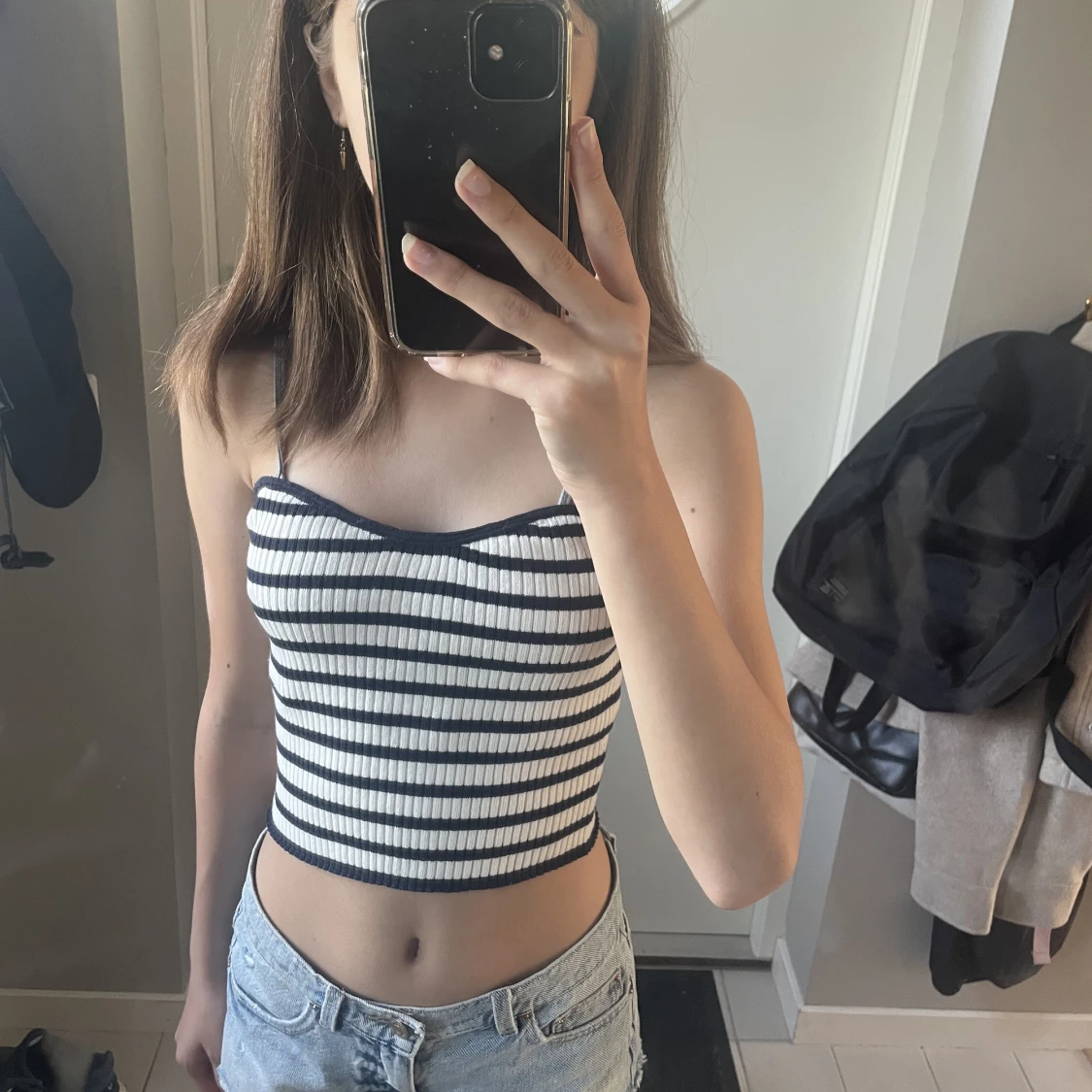 Randig tubtopp  - 90