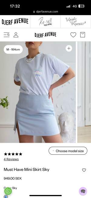 Säljer denna kjol från djerf som inte längre går att köpa på deras hemsida. Fint skick. Nypris 949 kr. 