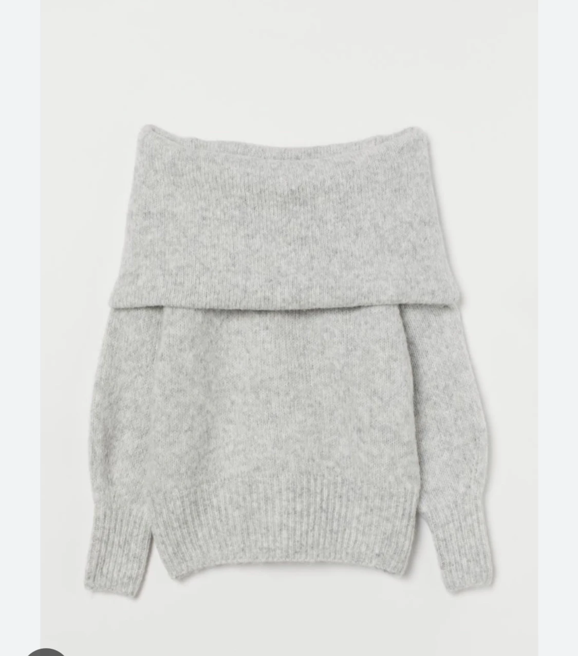 Stickad off shoulder