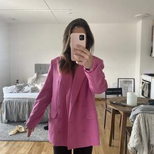 Super fin oversized kavaj i färgen rosa, strl xs 