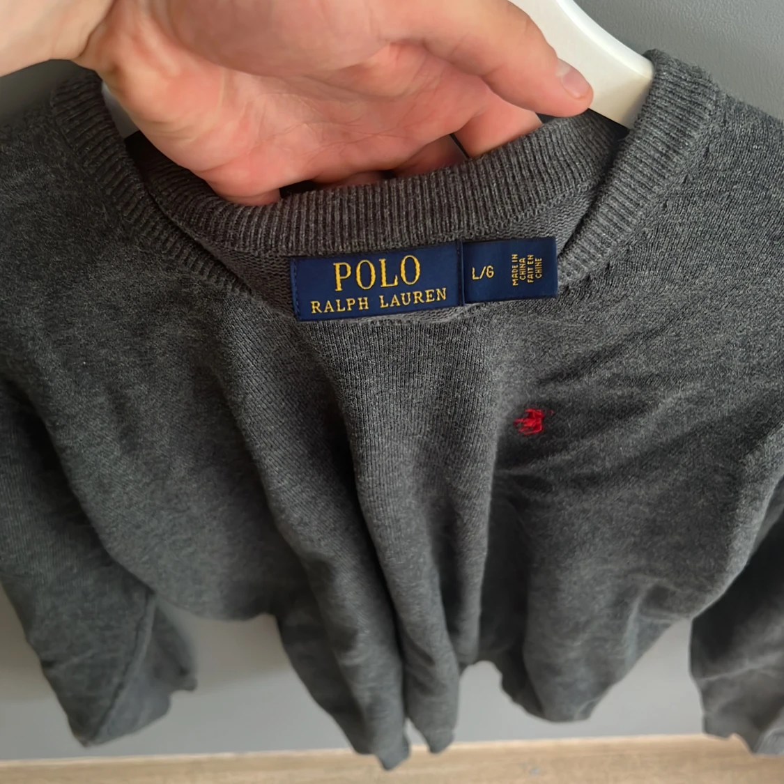 RL stickad tröja - 91