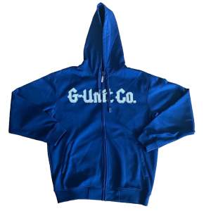 Bangin ass zip hoodie från 50 cents märke G-Unit. Nyskick och oversized fit