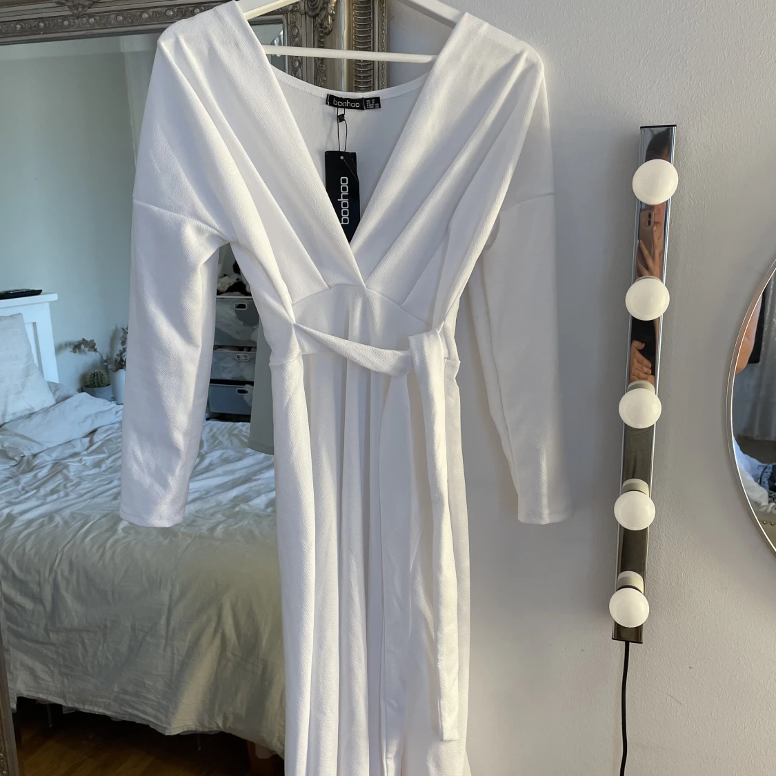 Superfin vit klänning  - 90