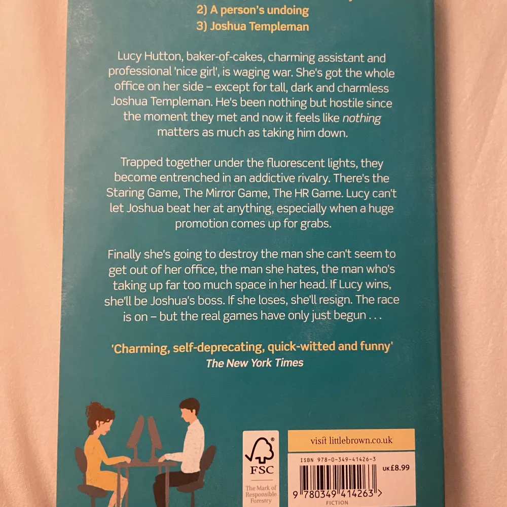 the hating game av Sally Thorne enemies to lovers, grumpy/sunshine (Boken är mycket bättre än filmen). Böcker.