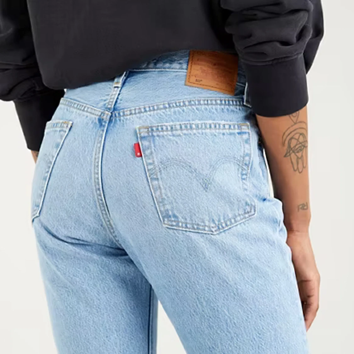 Levis 501 jeans ljus - 90