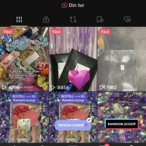 Random scoop  - Checka tiktok för mer information!❤️😍 vi säljer nu även på Plick då vi behöver bli av med dom som är kvar!