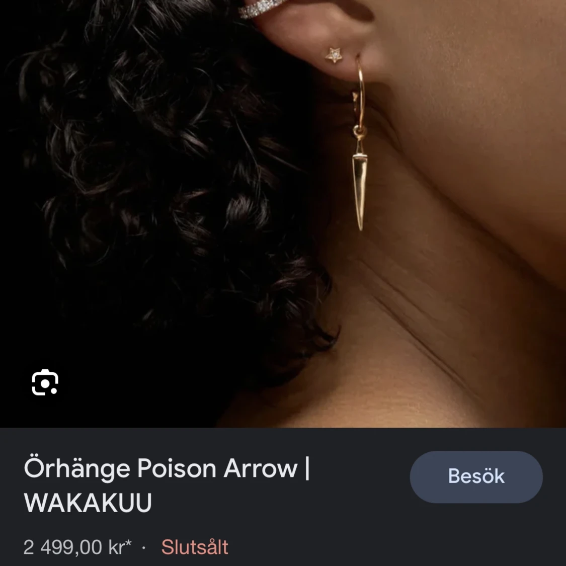 Marianilsdotter örhänge