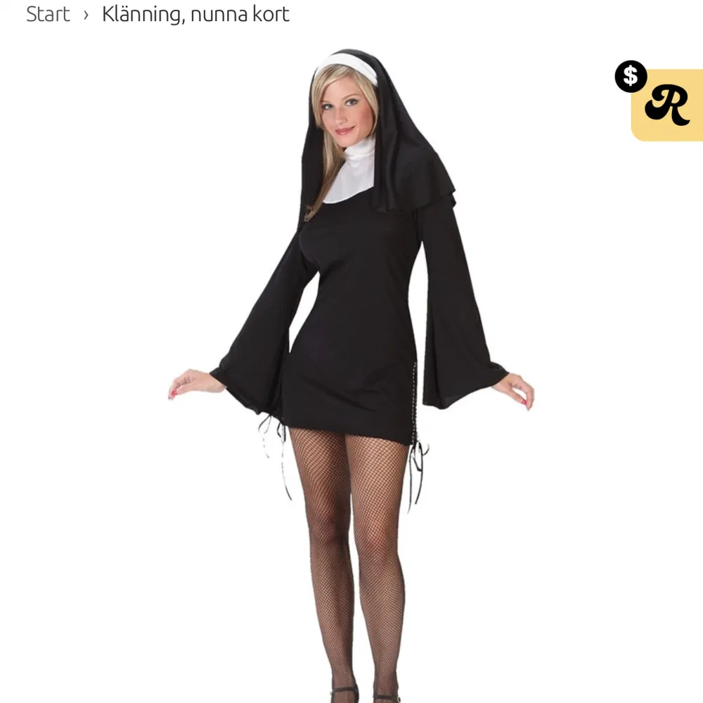 nunna kostym där klänning och huvudbonad ingår som är perfekt nu till halloween! köpt för 460 och kan gå ner i pris vid snabb affär. pm för bilder :) <3 . Klänningar.