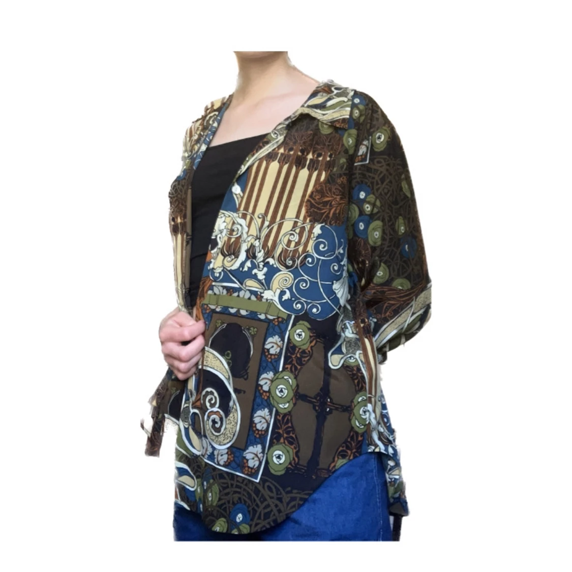 Cool mönstrad skjorta - 90