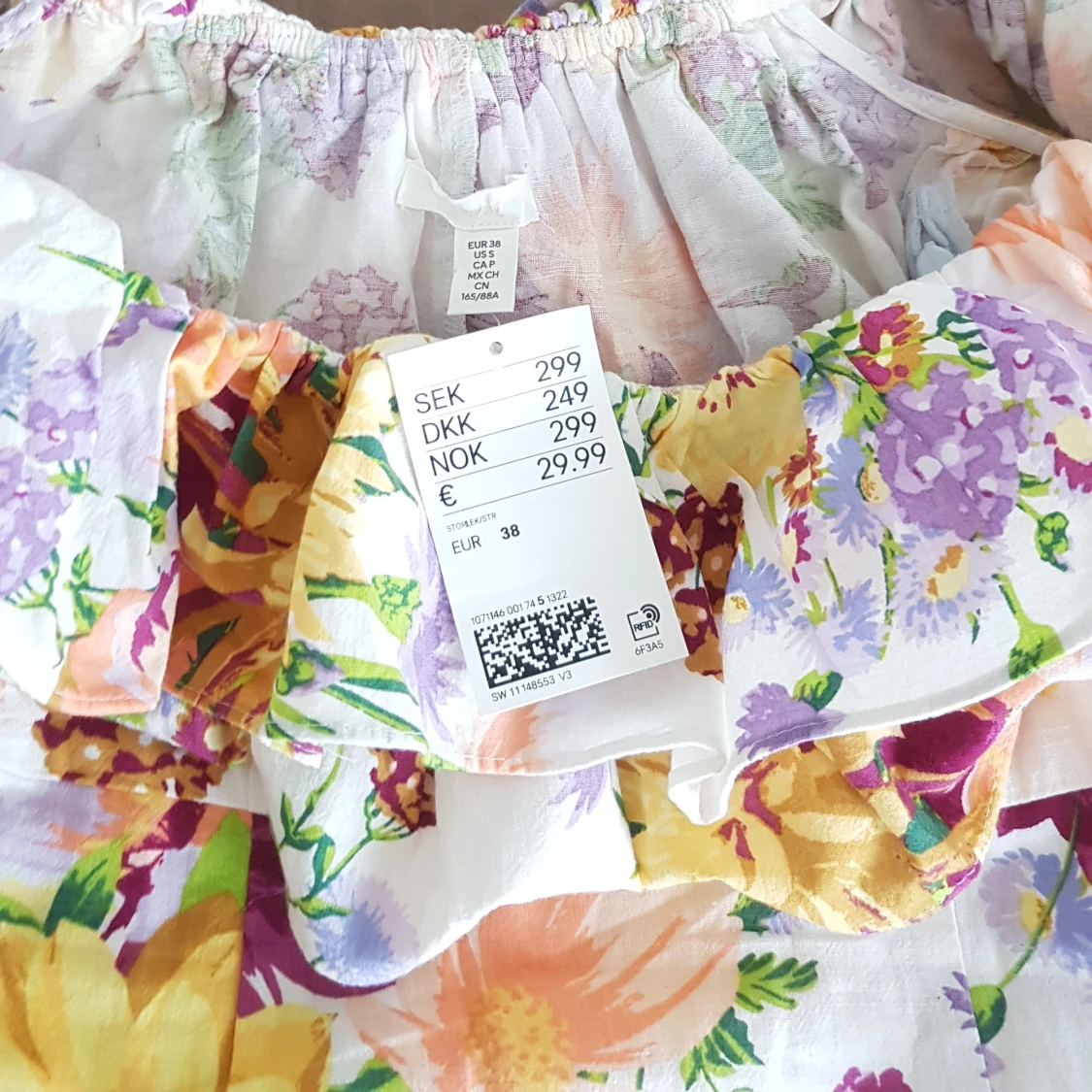 HELT NY! Linneklänning - 91