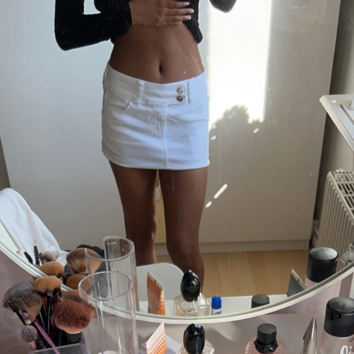 Lågmidjad minikjol  - 91