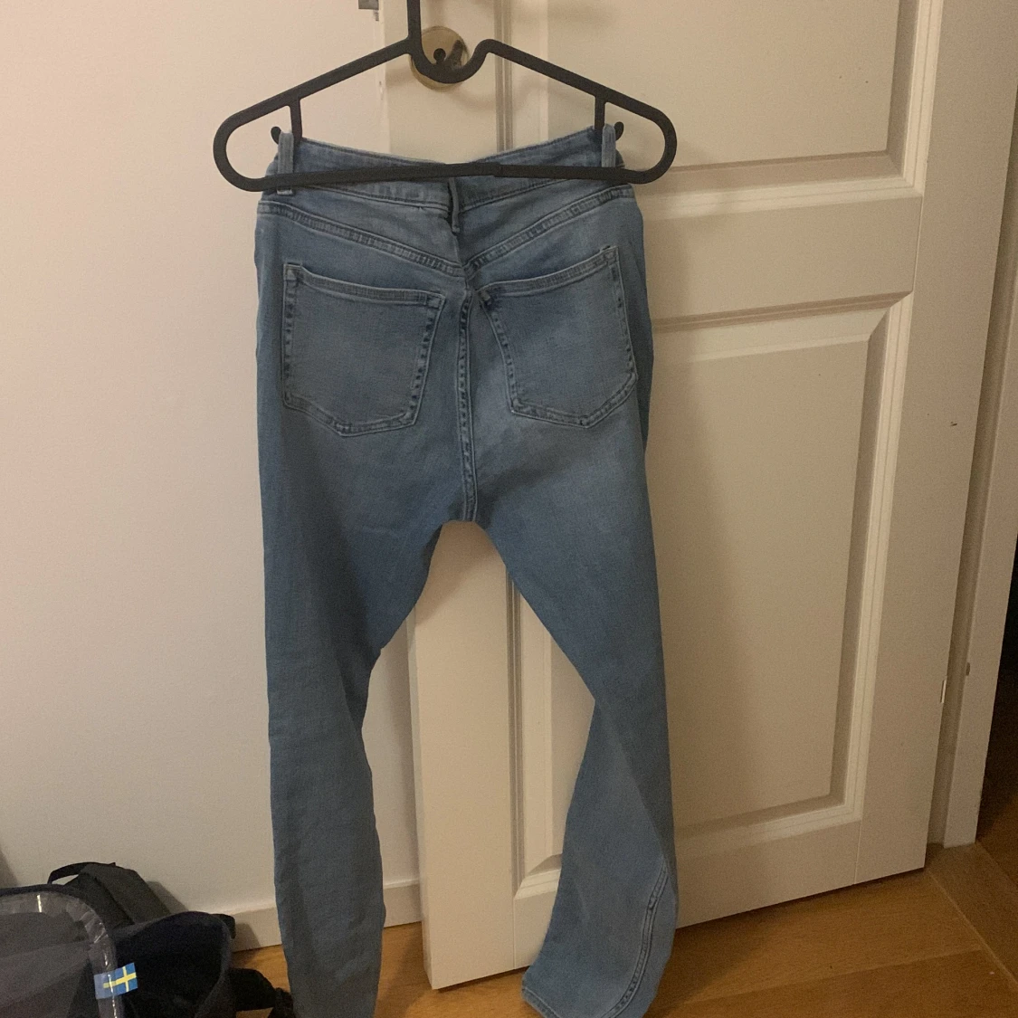 Mörkblåa barn jeans i st 170 - 90