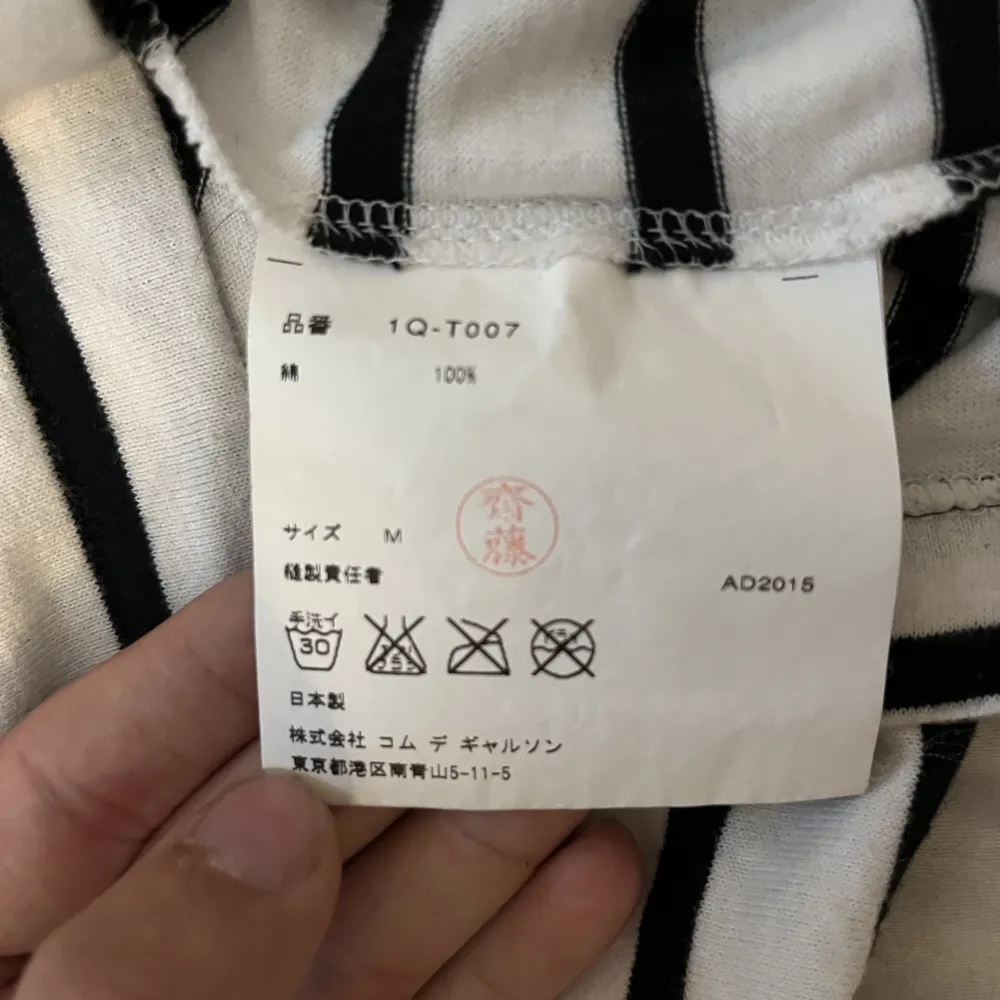 Authentic Cdg BLACK longsleve AD2015 Condition 9/10 Size tag slightly faded. T-shirts.