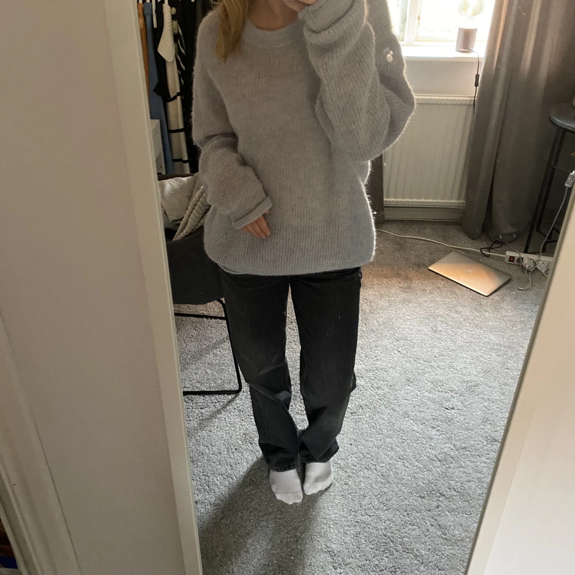 Stickad tröja  - 90