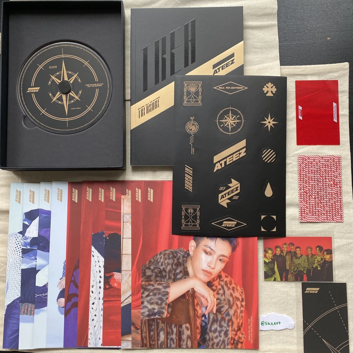 ATEEZ Treasure EP.Fin: All to Action (A version) - 90