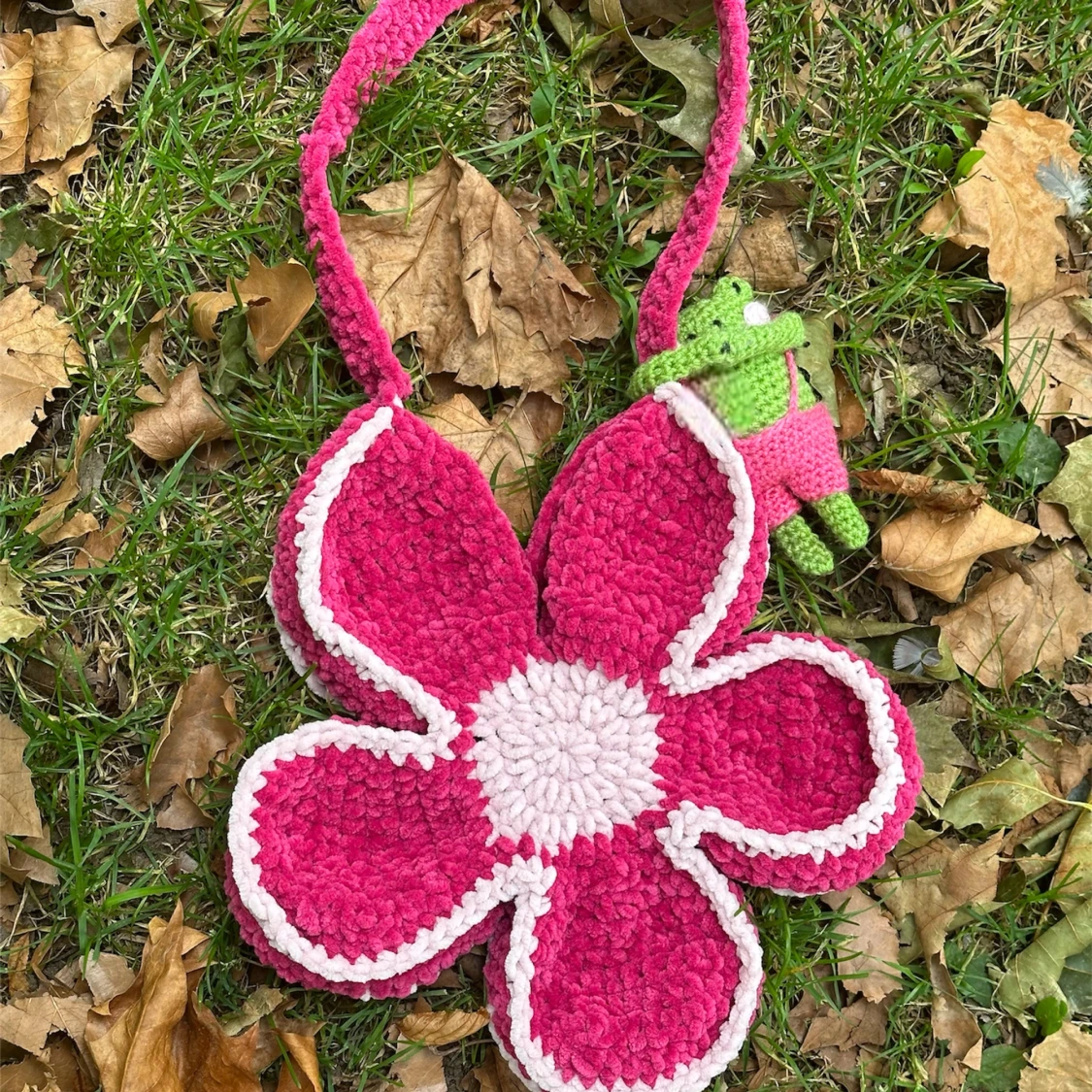 Flower bag crochet - 91