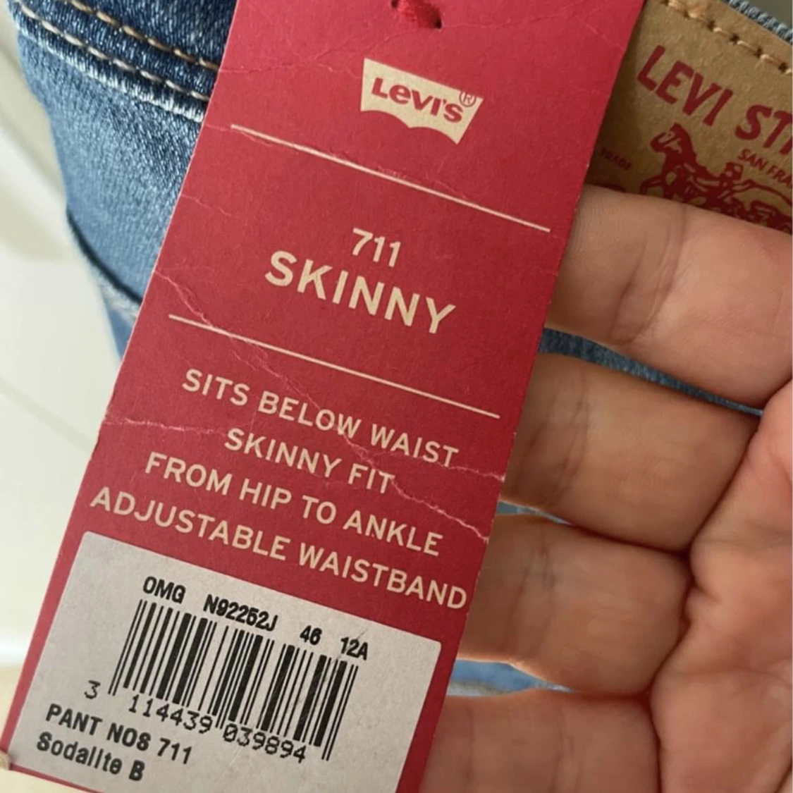 Levis jeans strl 12 år  - 91