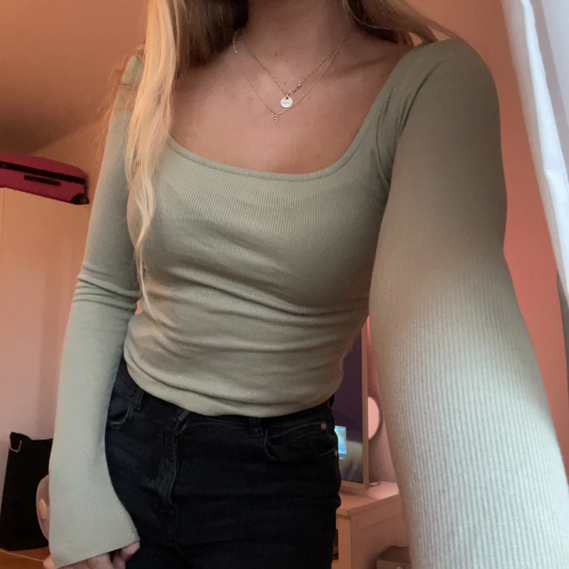 Långärmad topp  - 90