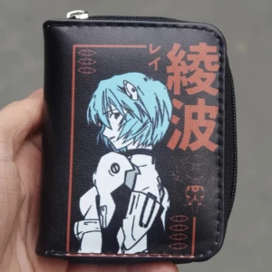 neon genesis evangelion wallet plånbok - aldrig använd, helt ny (bilderna är ej mina, från hemsidan jag köpte den från) 