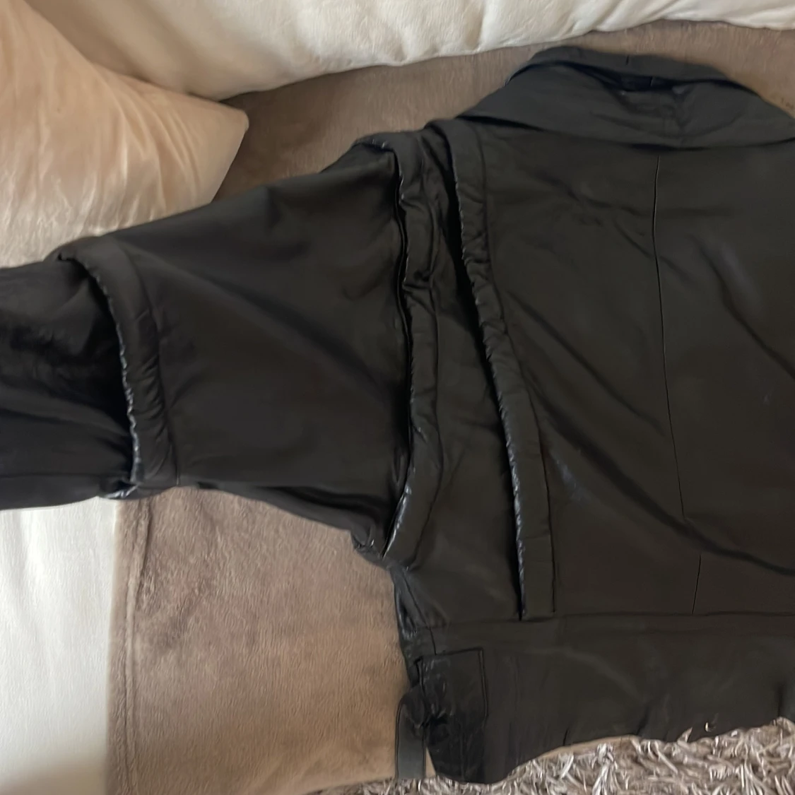 Unik vintage skinnjacka - 90