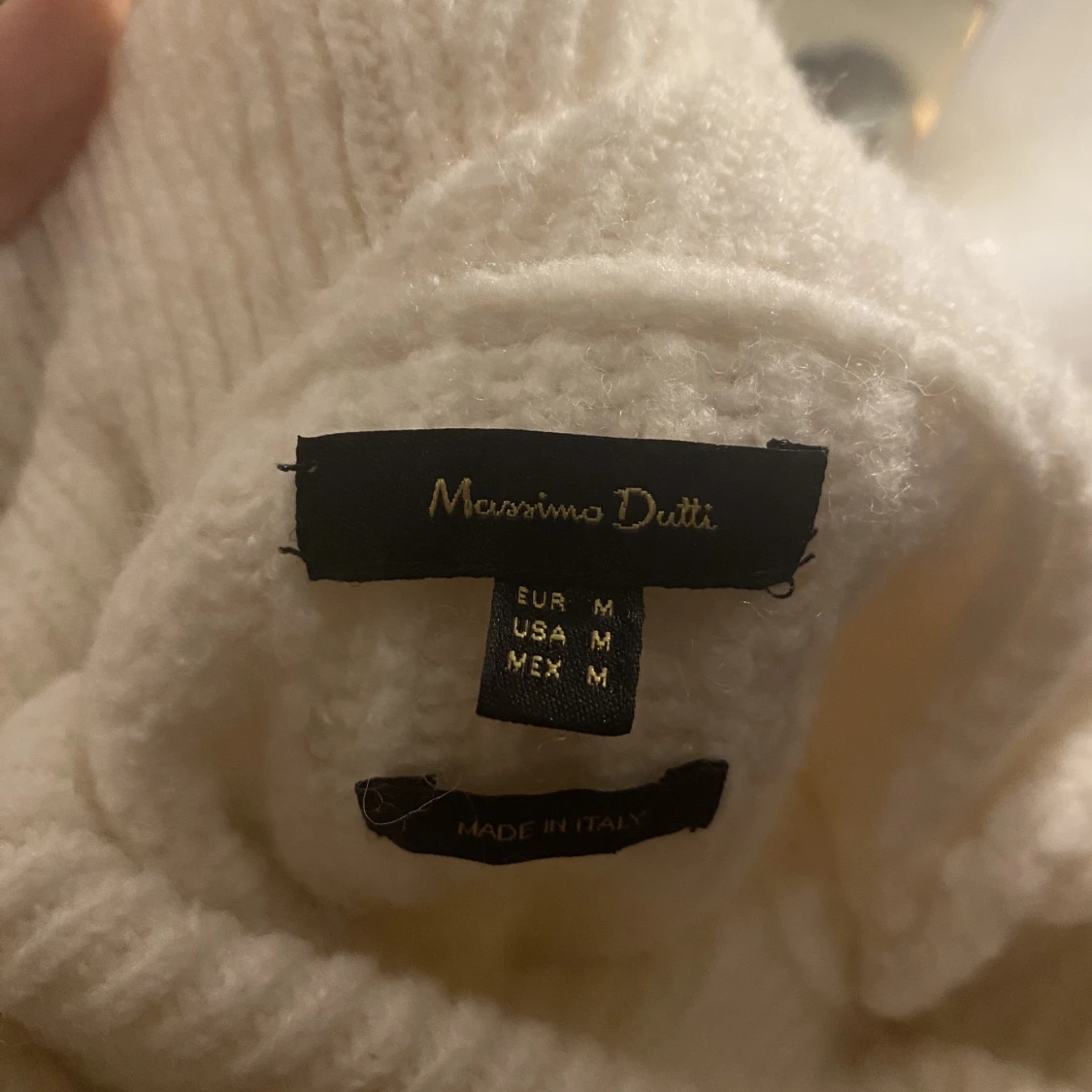 Stickad polotröja - 90