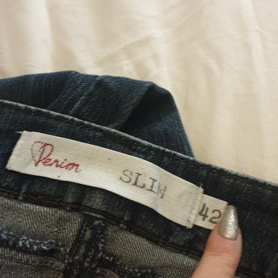 Lågmidjade jeans  - 91