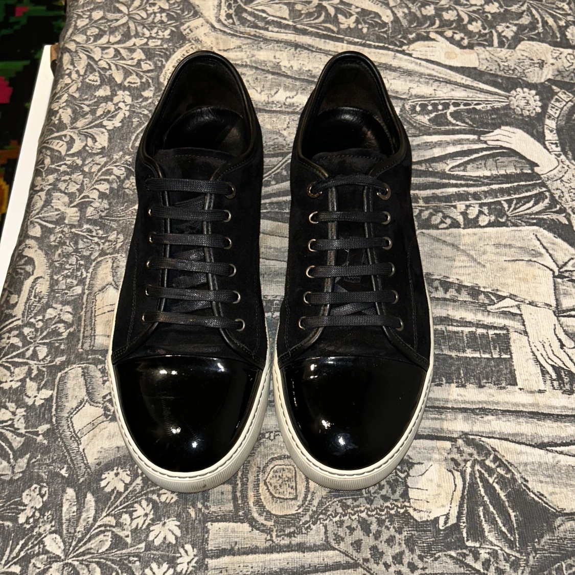 Svarta lanvin skor uk 10/44 - 90