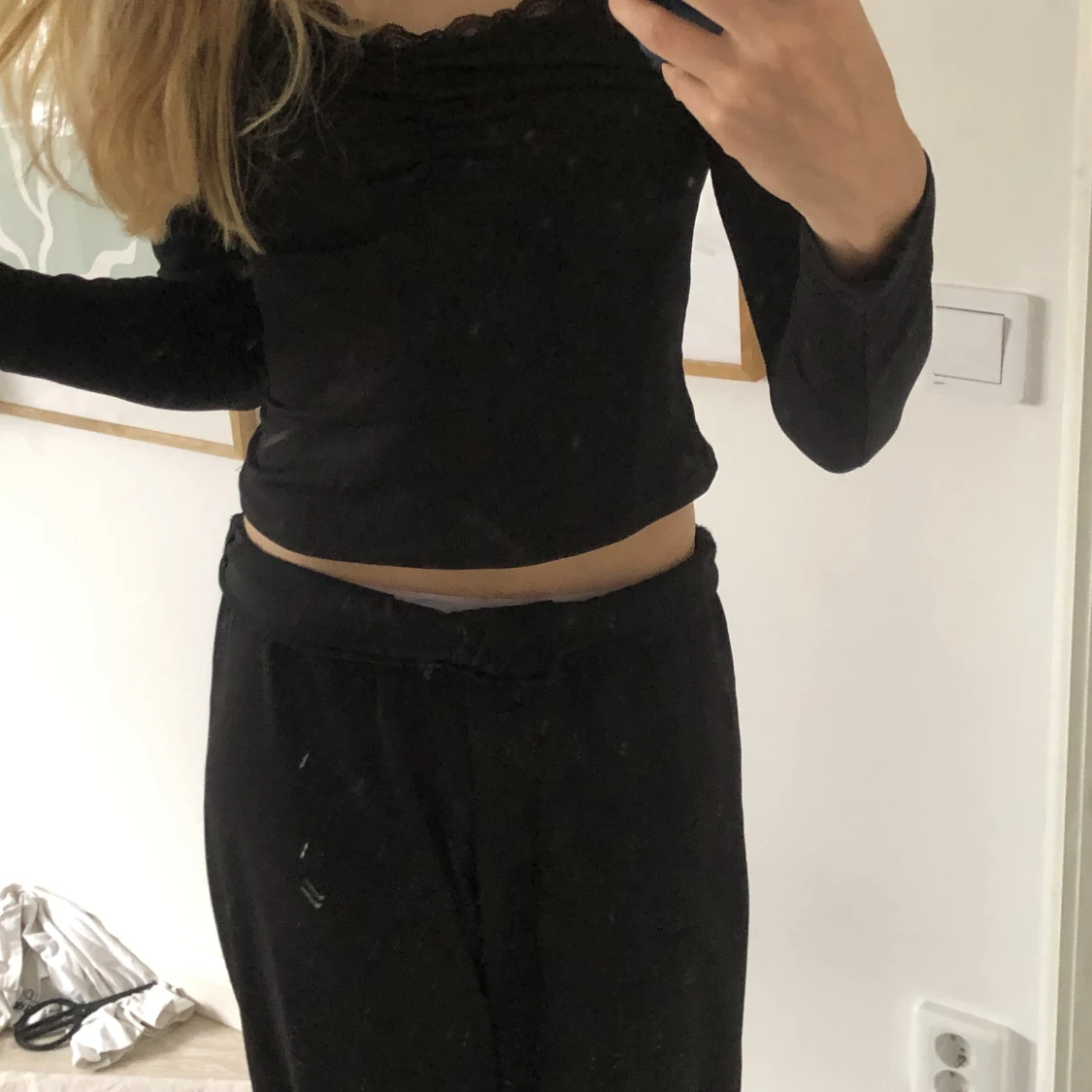 Långärmad t shirt - 90