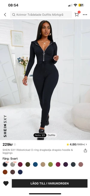 Set - Set i stl S använt en gång 