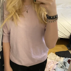 rosa stickad t-shirt - så fin rosa stickad t-shirt 💕