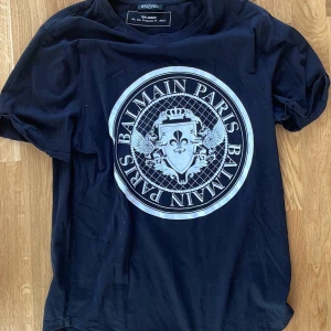 Balmain tshirt - Balmain coin tee, strl L passar M. Nypris runt 4000 kr.