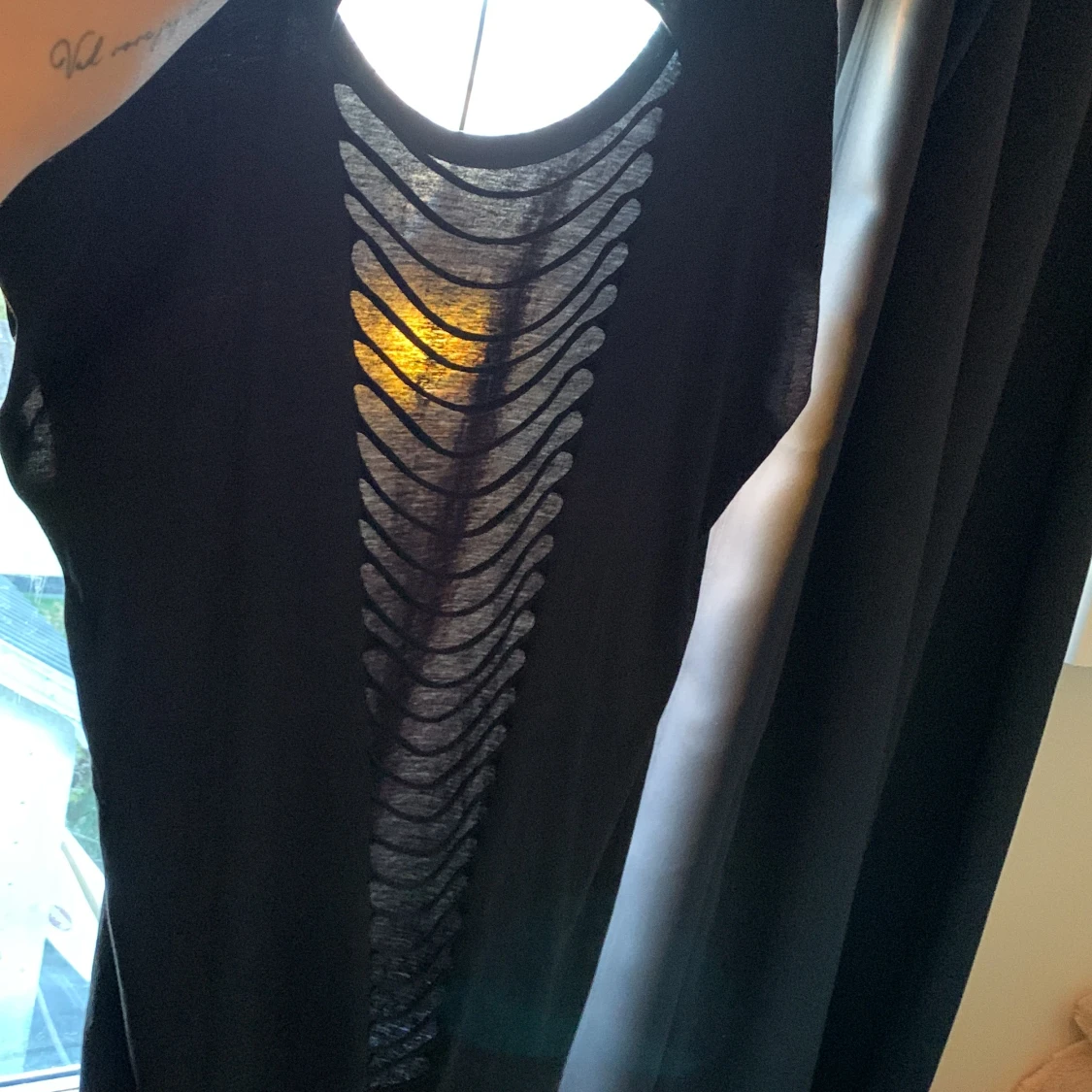 Topp med öppen rygg 