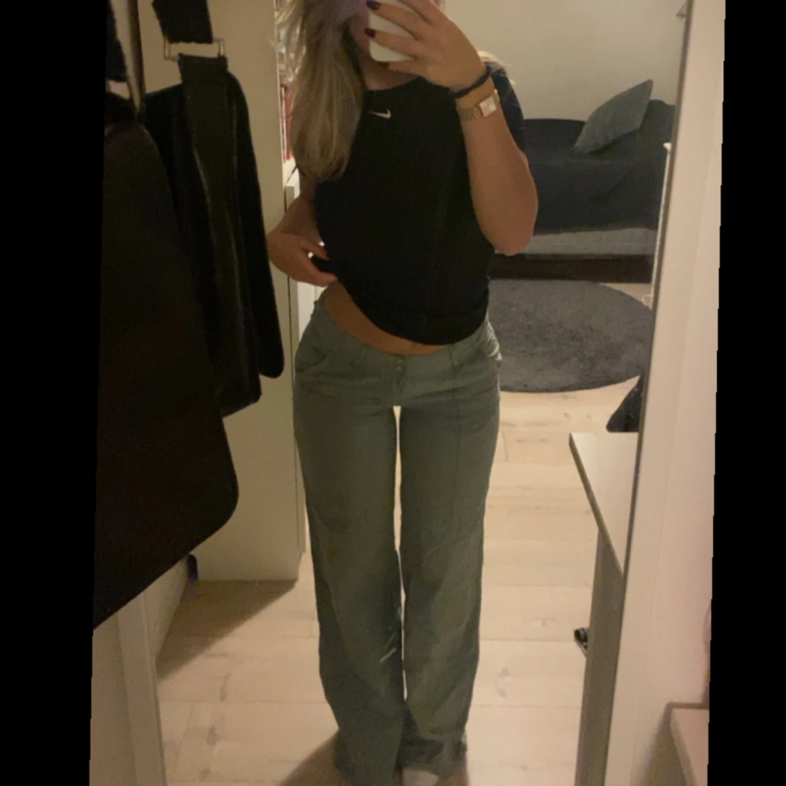 Lågmidjade byxor  - 2