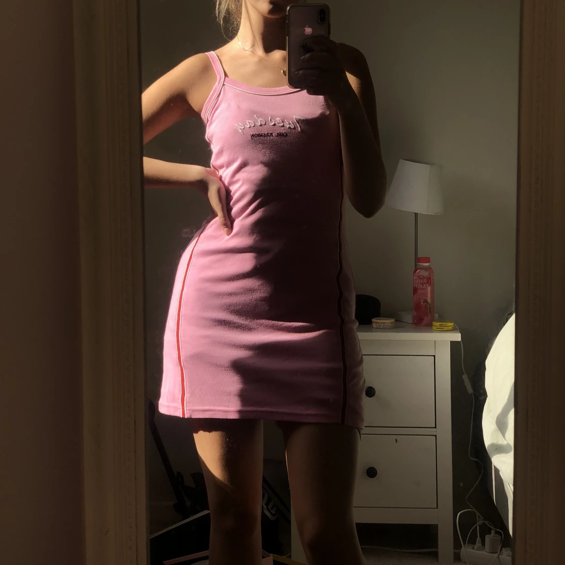 Rosa cute klänning - 91