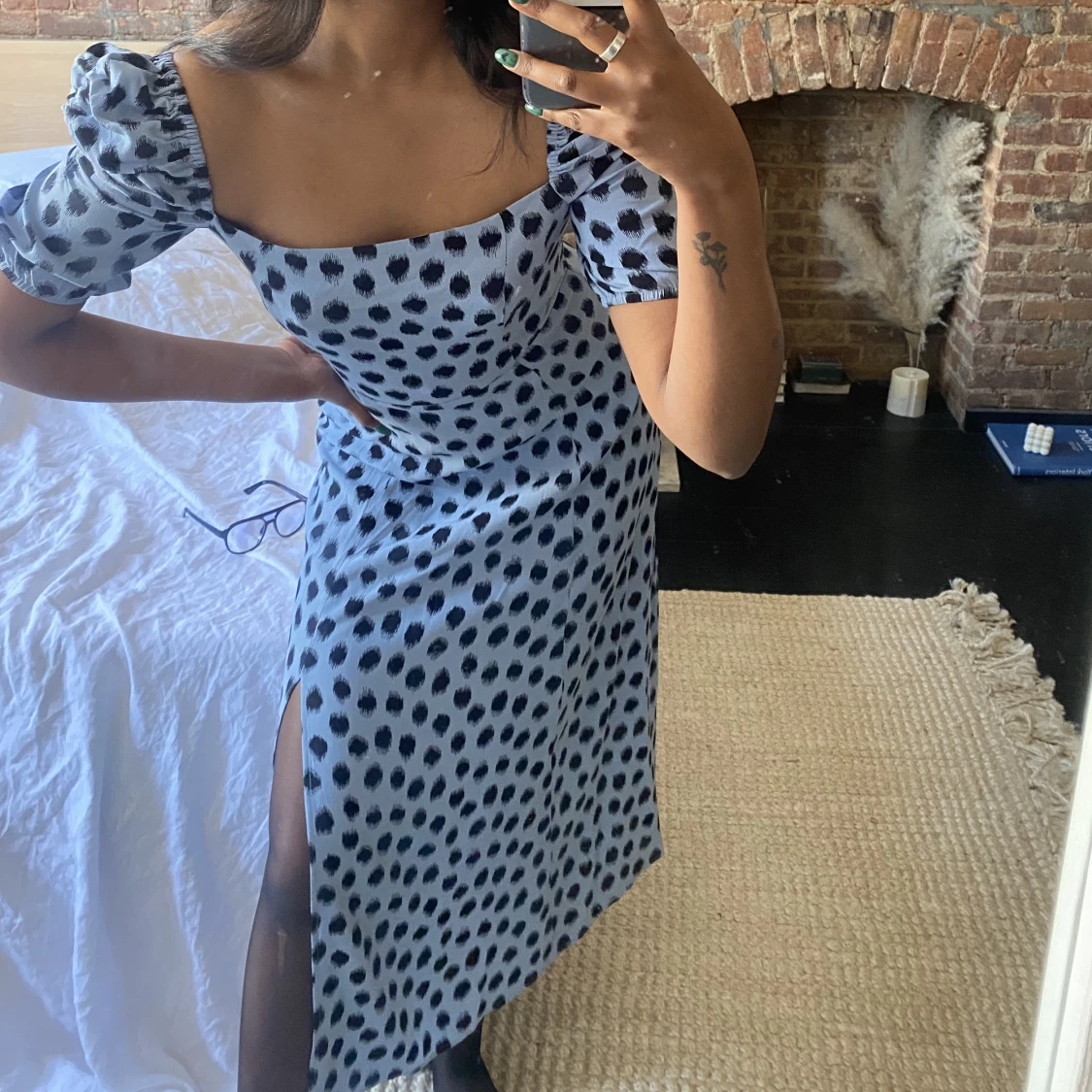 Summer midi dress - 91