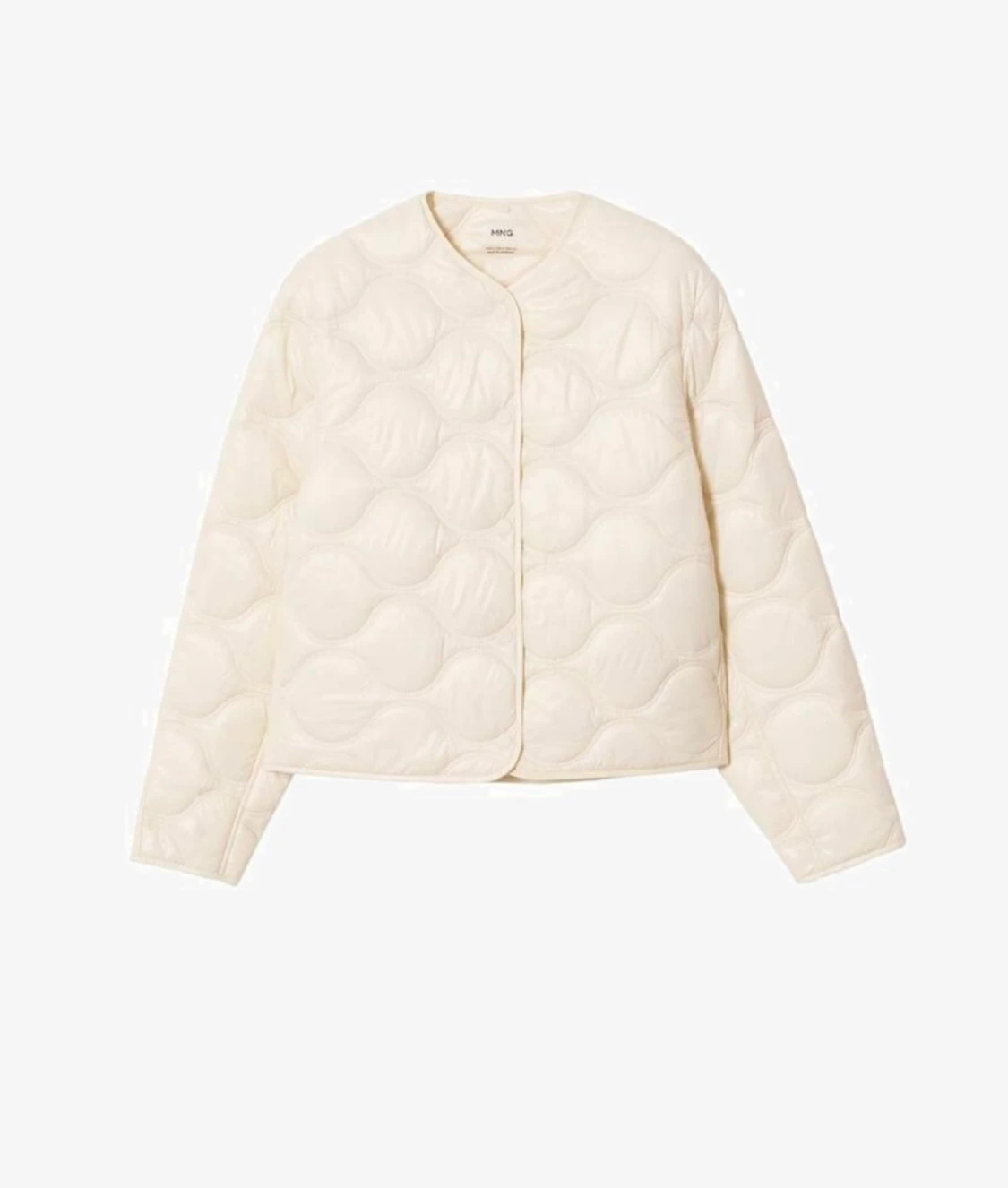 höst/vårjacka (vit/beige)