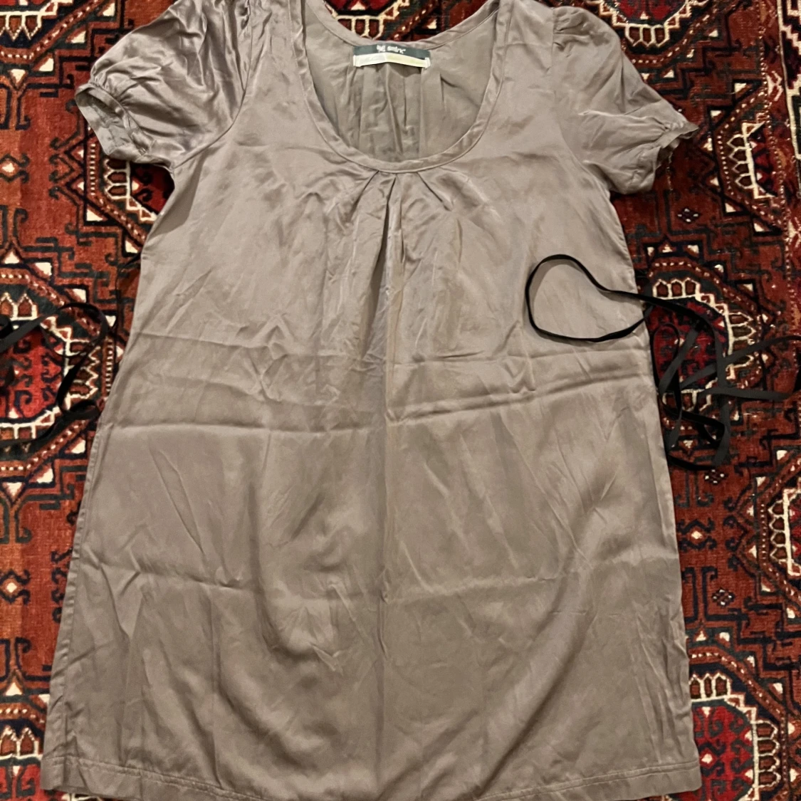 Satin miniklänning - 90