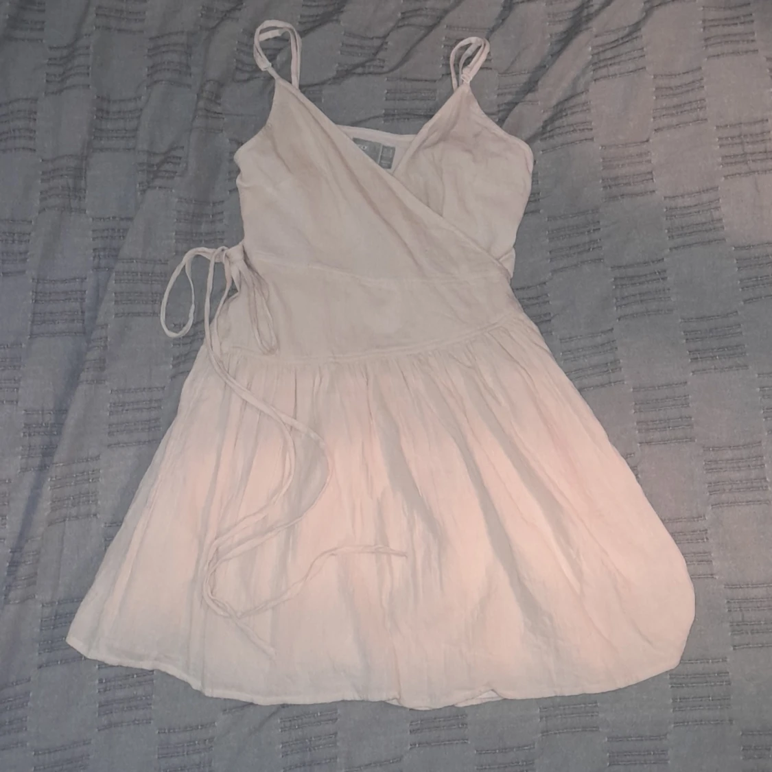 Ljusrosa/beige klänning 