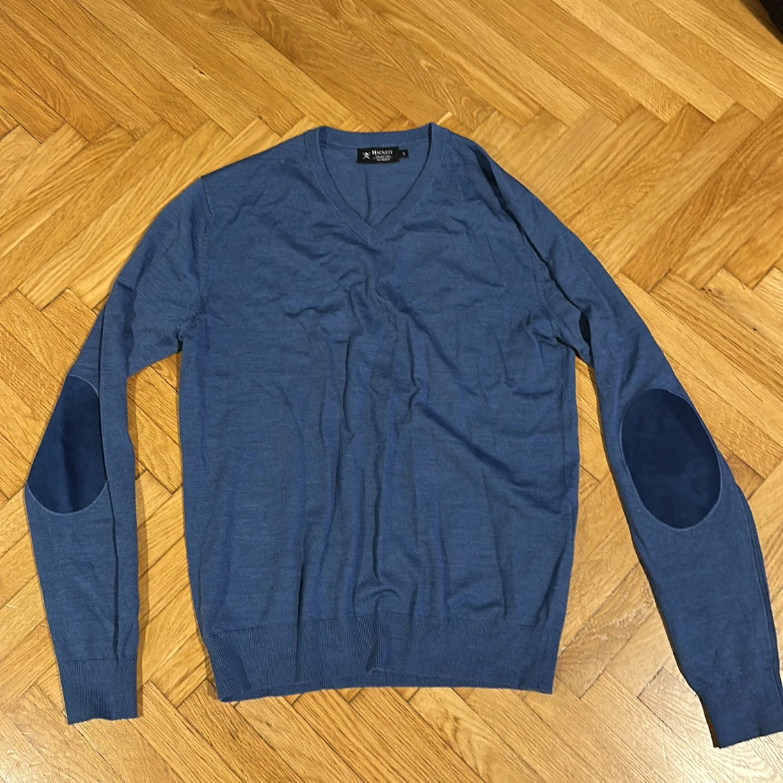 Hackett tröja italiensk merinoull