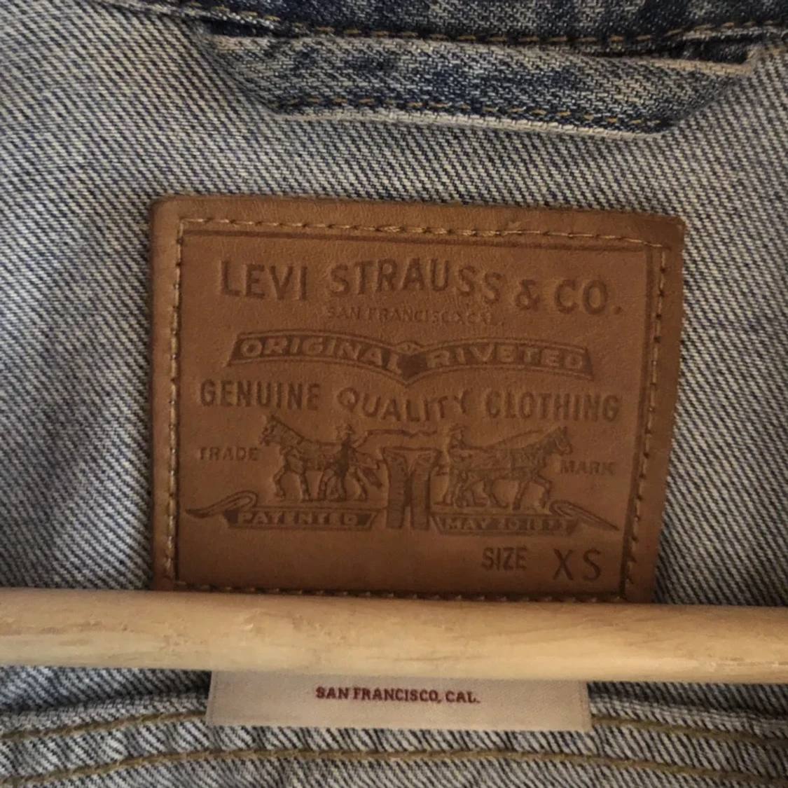 Levi jeans jacka  - 91