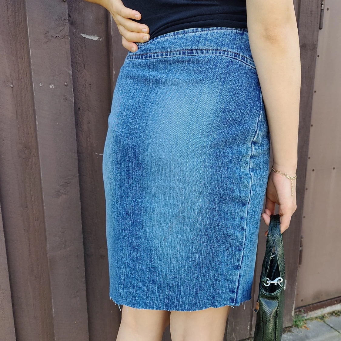 Y2k mini jeans skirt  - 90