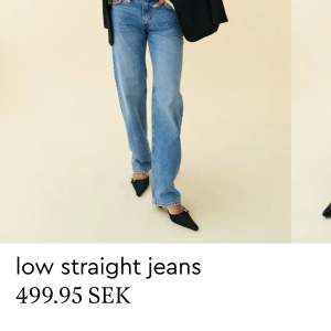 Säljer mina, lågmidjade Gina tricot jeans! De är verkligen så snygga men har många liknande!