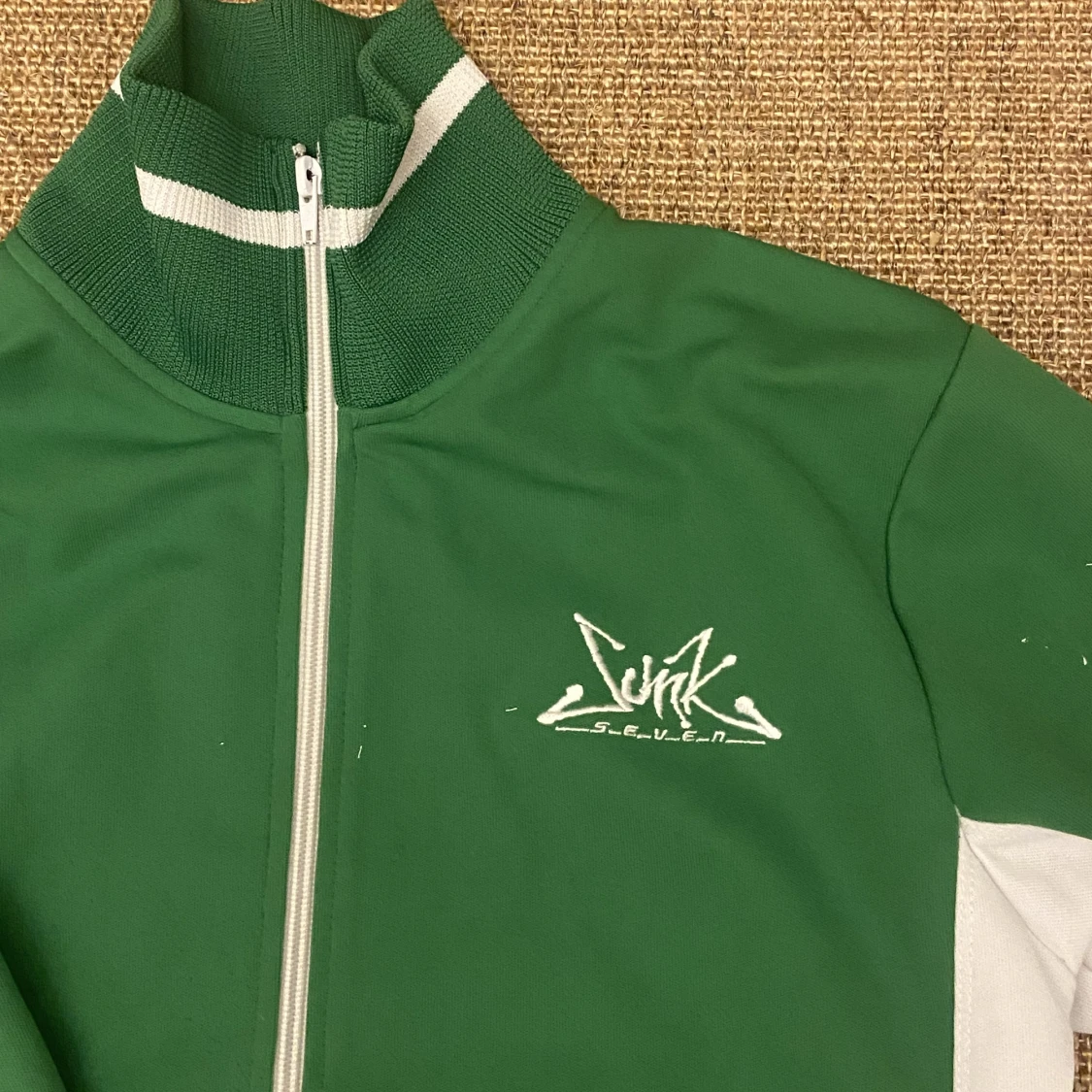 Grön zip up kofta - 23