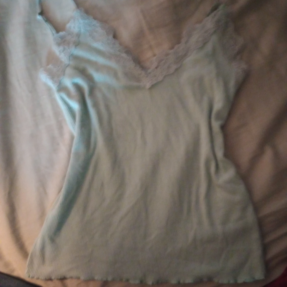 Turkost linne med fransar - 90