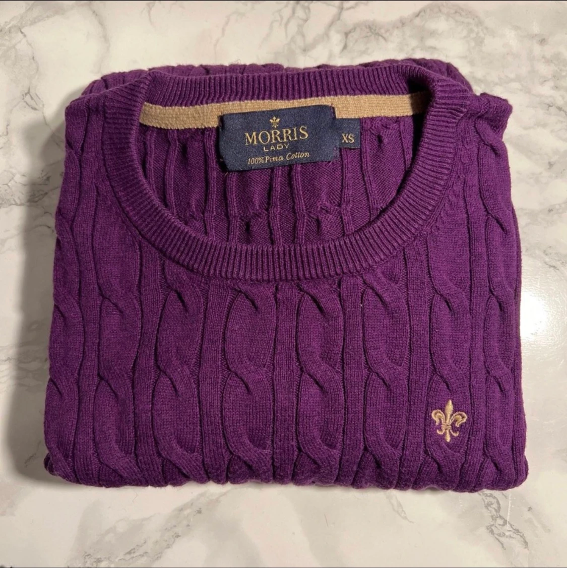 Morris stickad tröja