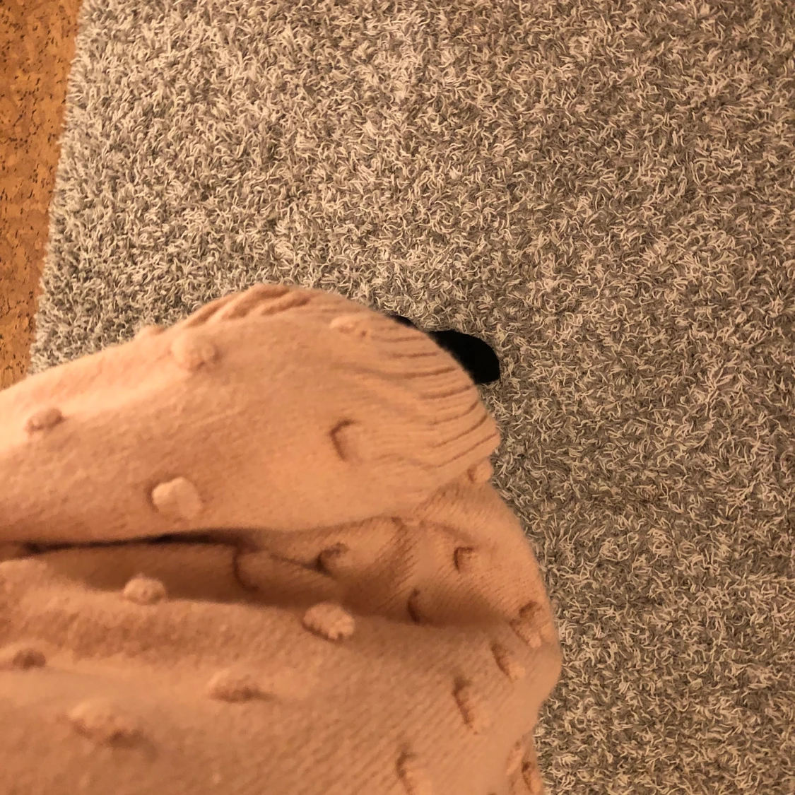 Stickad rosa tröja storlek XS - 91