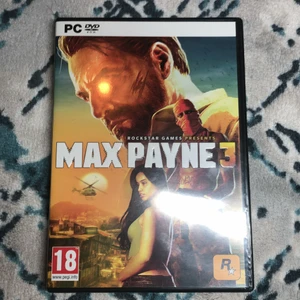 Max payne 3. 4 skivor pc dvd 18 plus - Helt nya spel 4 📀 18 plus rockstar games 